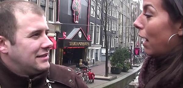  Doggystyled hooker sucks tourists cock